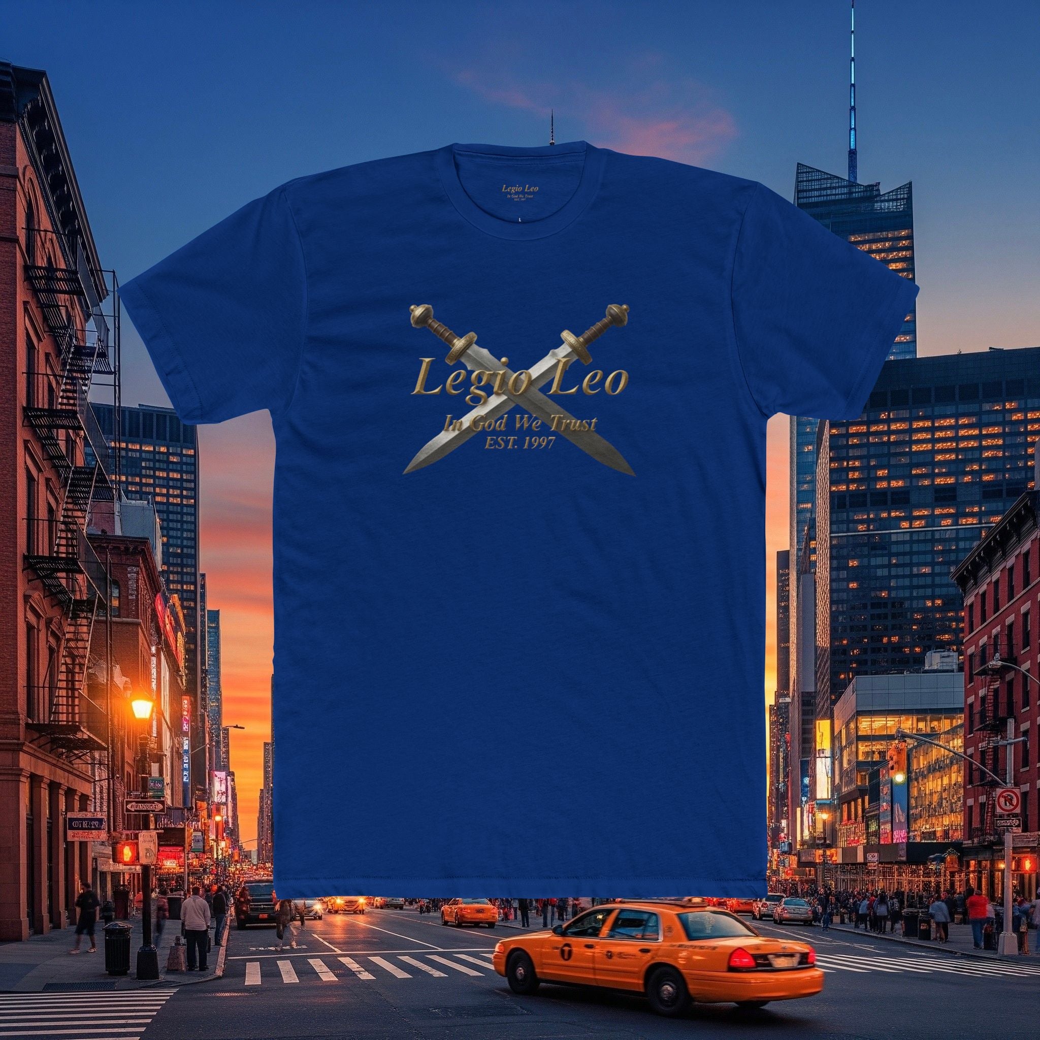 Gladius Tee — 'Roman Gladius' Crossed Swords Graphic Shirt