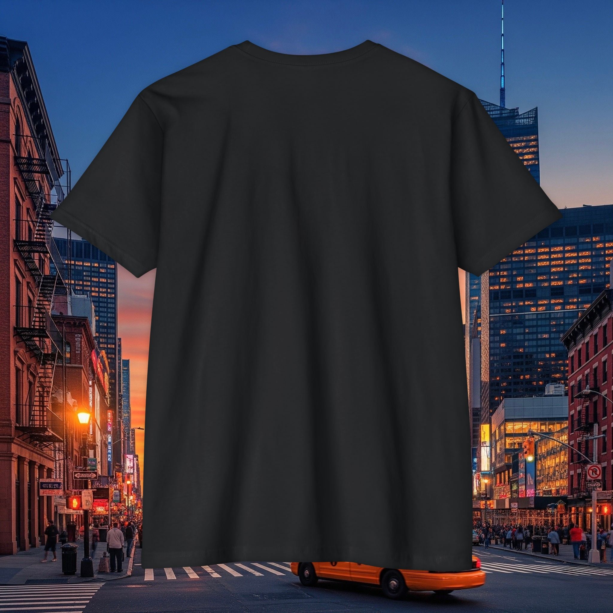 Classic Plain T‑Shirt — Unisex CVC Jersey Tee