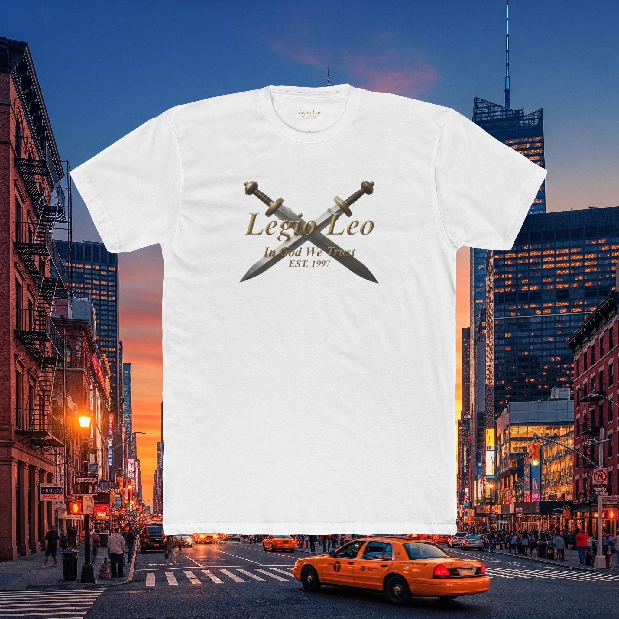 Gladius Tee — 'Roman Gladius' Crossed Swords Graphic Shirt