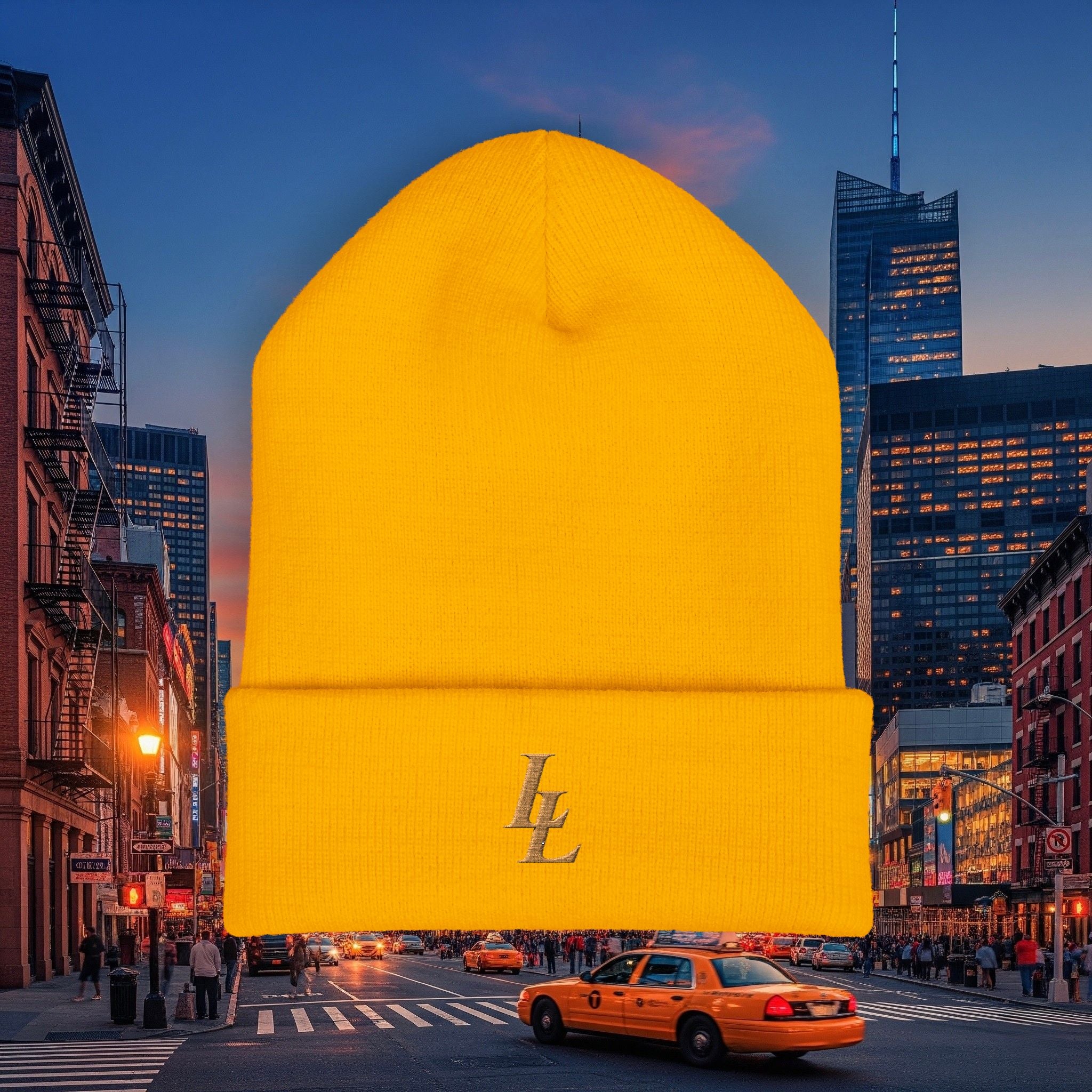 Classic Legio Leo by DZ Royal Cuffed Beanie | Double Overlapping L’s