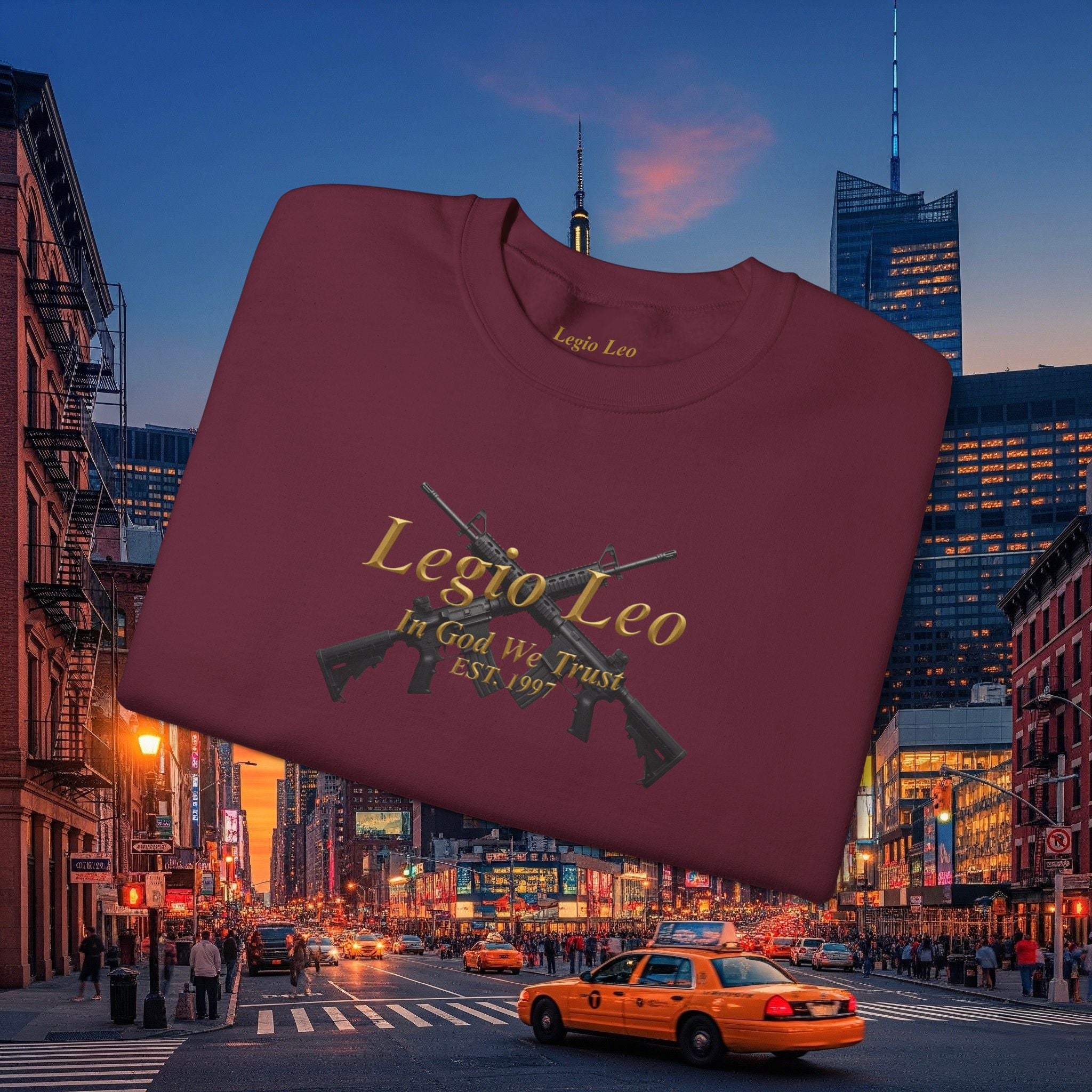 Legio Leo Crewneck Sweatshirt | Legio Leo Warrior Sweatshirt