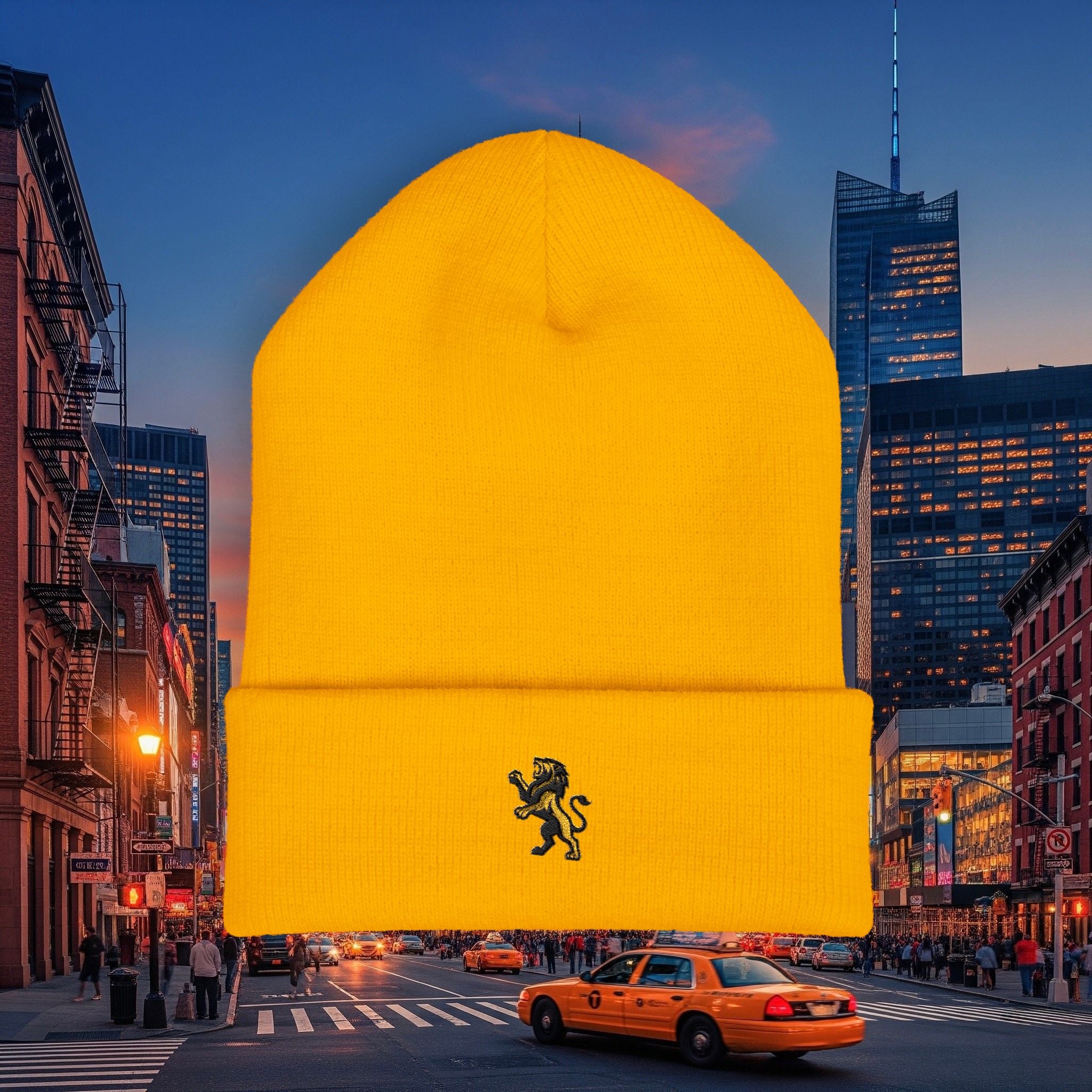 Legio Leo by DZ Royal Cuffed Beanie | Mighty Lion Basic Design