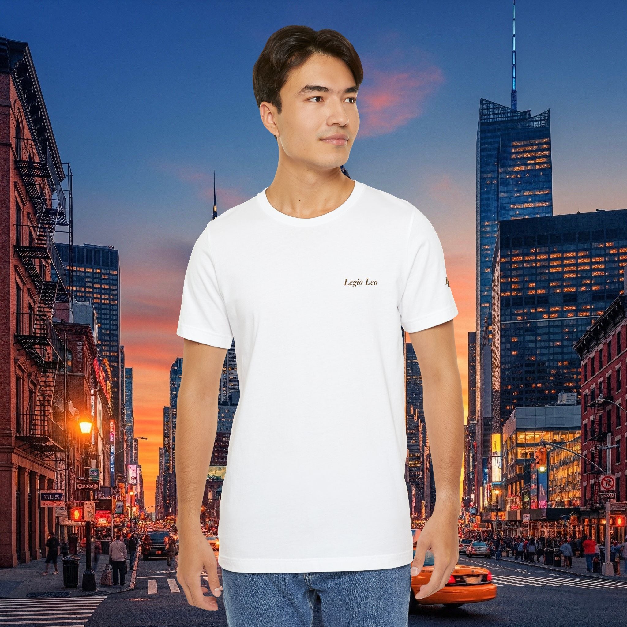 Legio Leo by DZ Royal Tee — Legio Leo Embroidered Short Sleeve T-Shirt