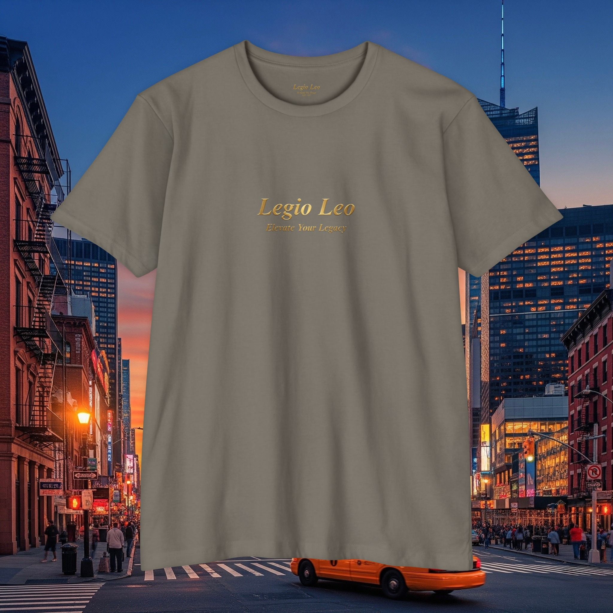 Legio Leo Minimalist Logo T-Shirt — "Legio Leo: Elevate Your Legacy"