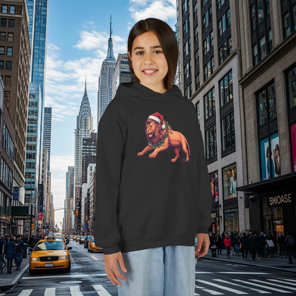 Christmas Legio Leo’s Youth Hoodie (Grown Lion)