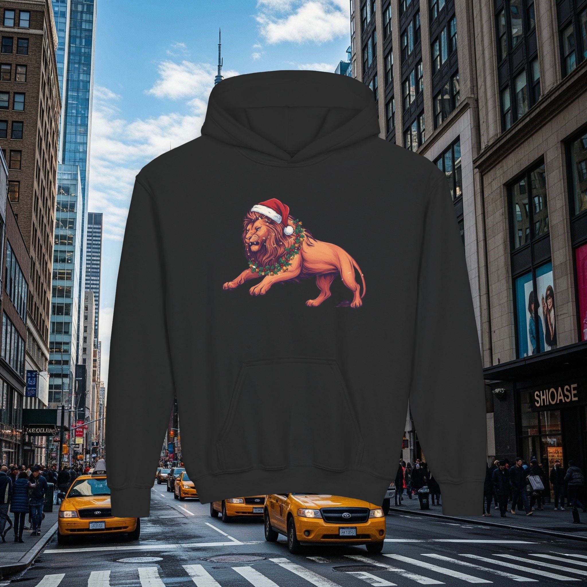 Christmas Legio Leo’s Youth Hoodie (Grown Lion)