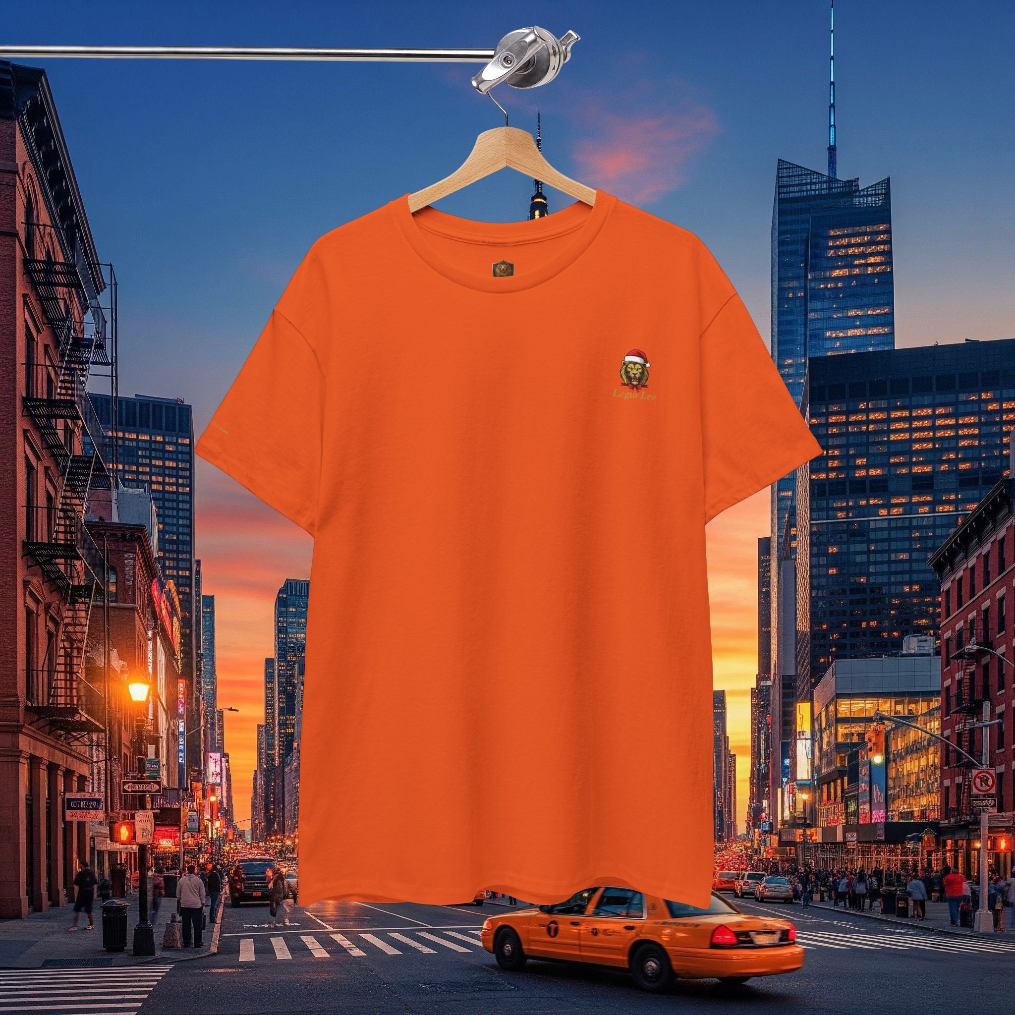 Christmas Holiday Legio Leo by DZ Royal Casual Cotton Tee