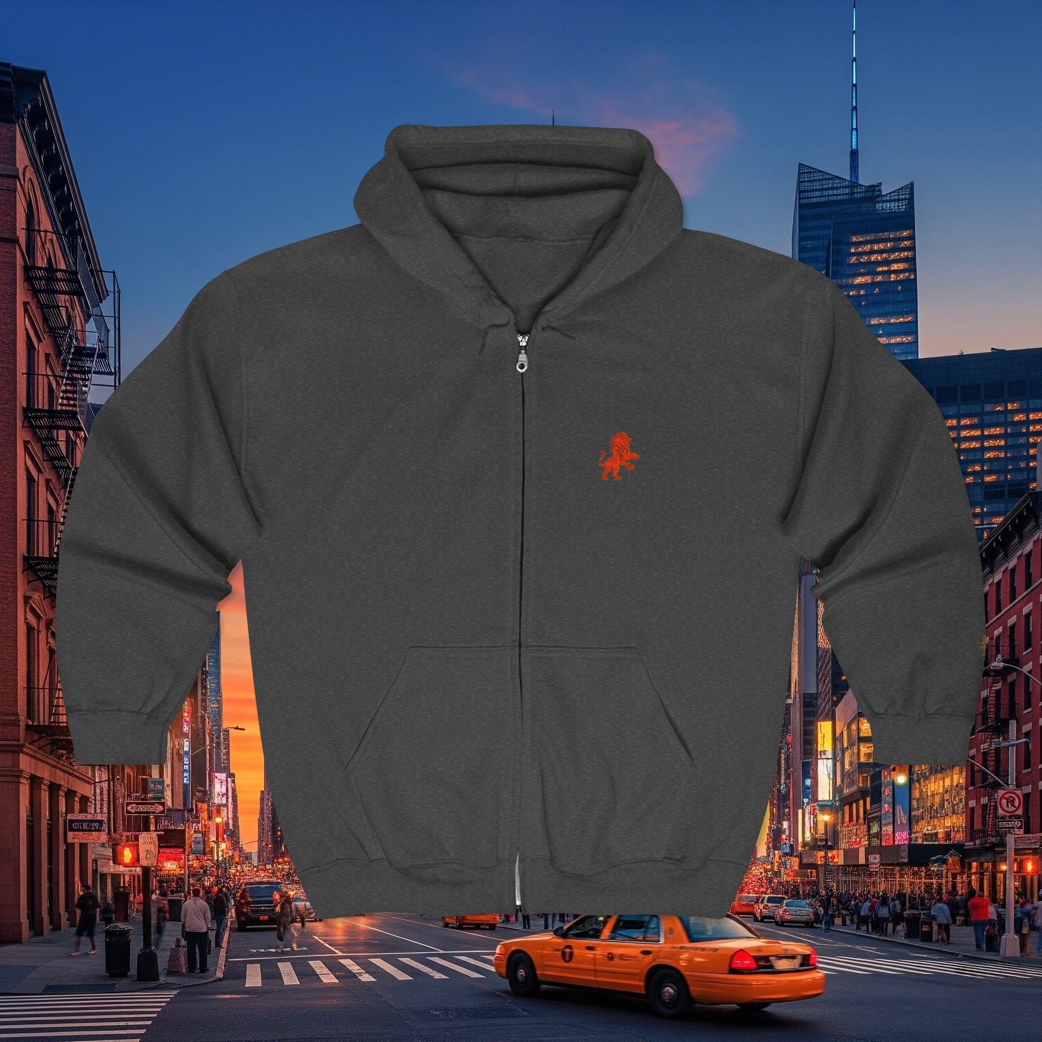 DZ Royal — 'Legio Leo' Mighty Lion Embroidered Hoodie