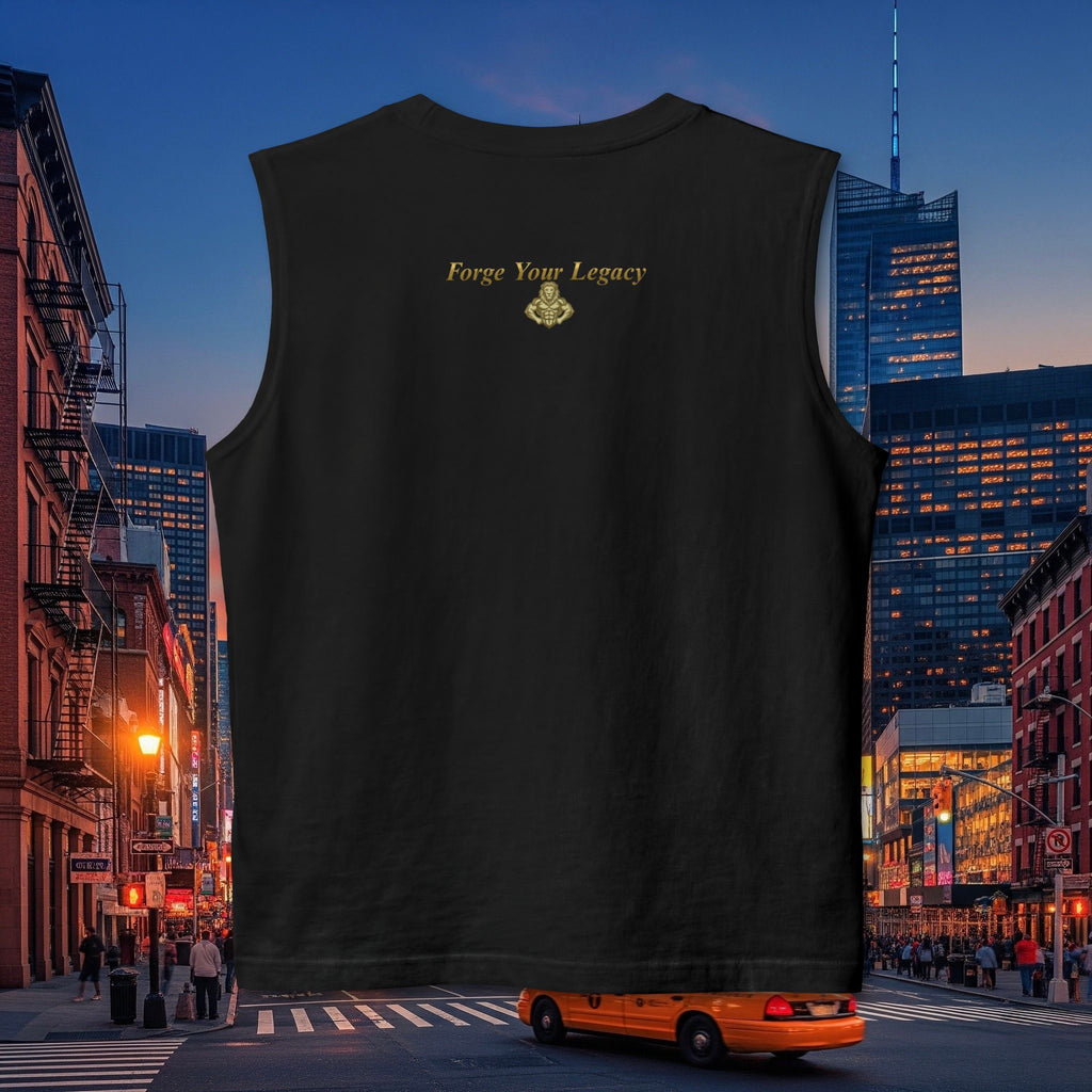 Lion 'Forge Your Legacy' Muscle Tank — Inspirational Athletic Tank Top