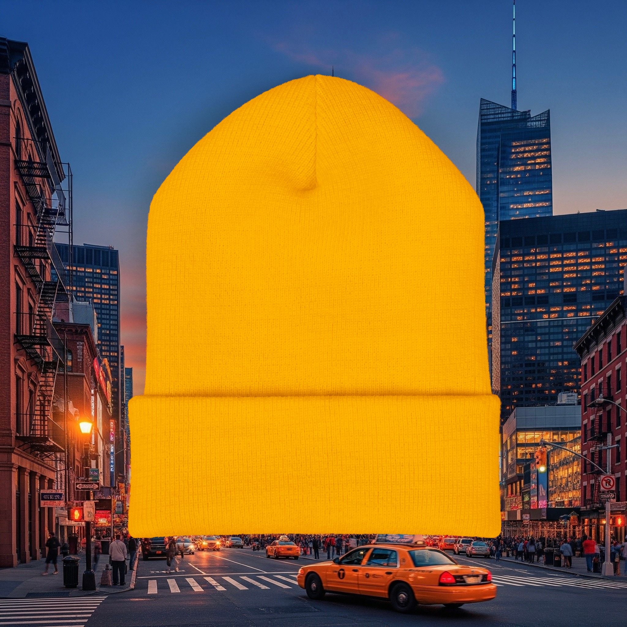 Classic Legio Leo by DZ Royal Cuffed Beanie | Old English Font Style