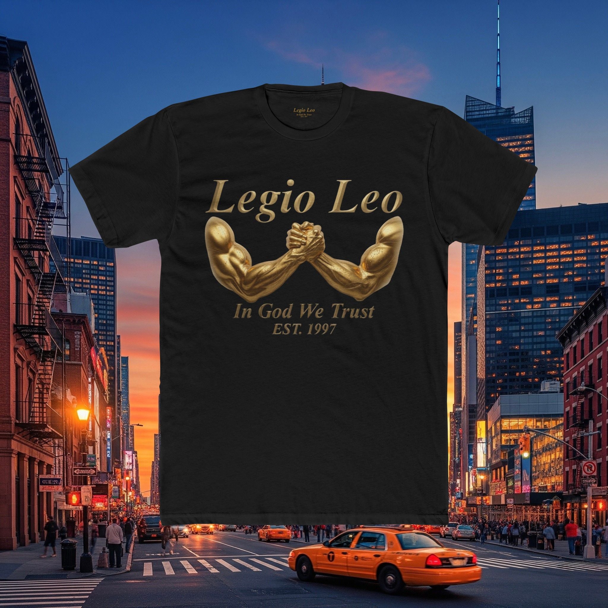 T‑Shirt — 'Legio Leo and In God We Trust Show of Strength Tee