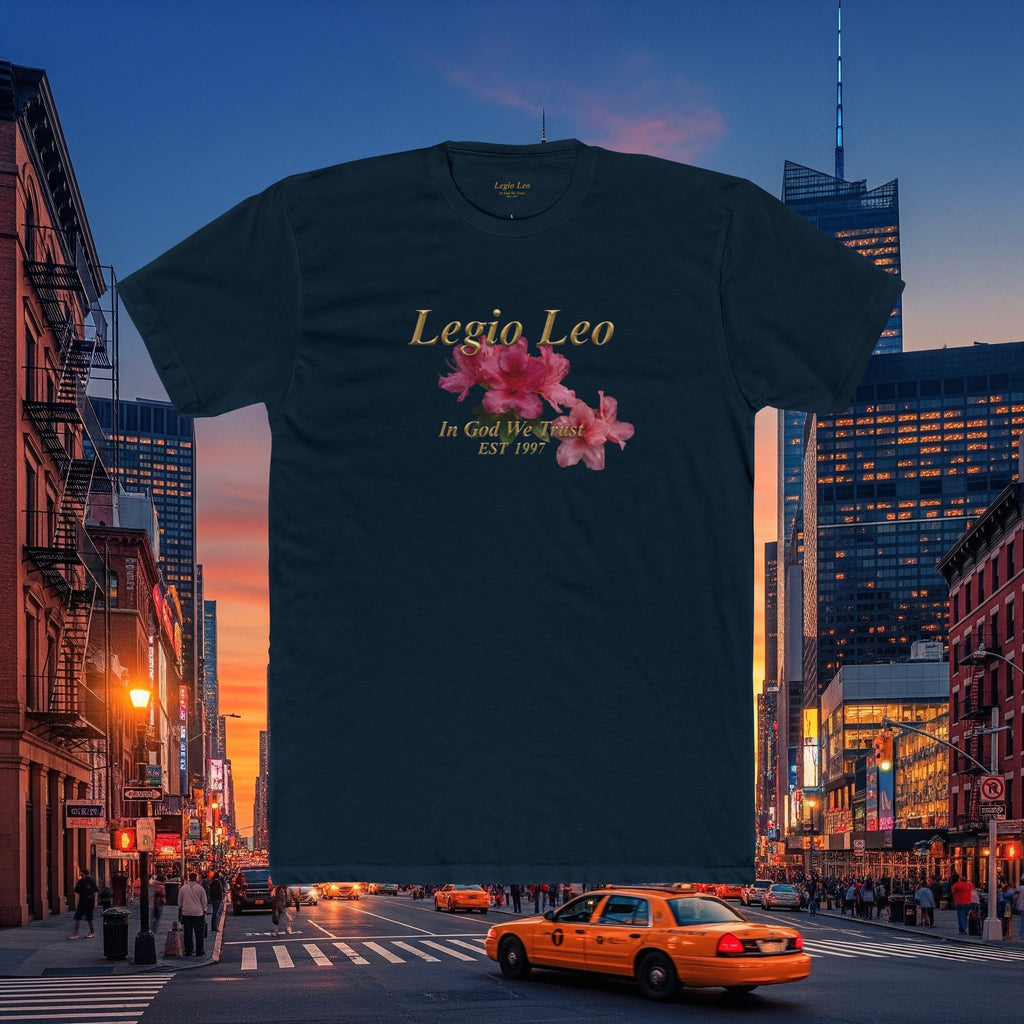 Floral Tee — "Legia Leo Azalea Flowers" Astrology Shirt