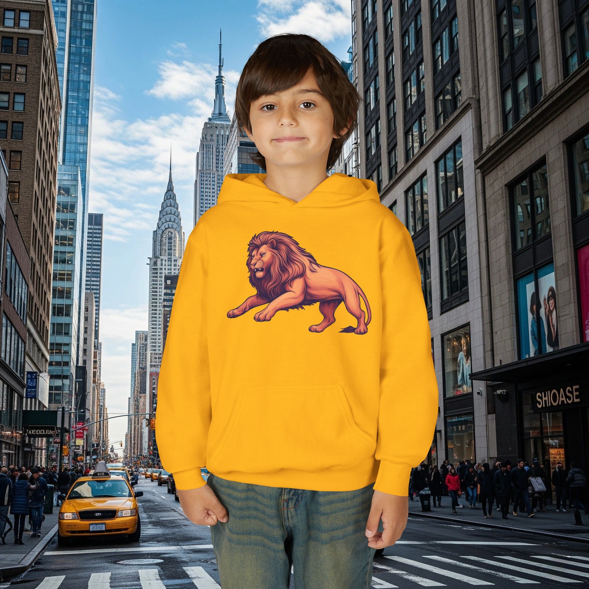 Legio Leo’s Youth Hoodie (Grown Lion)