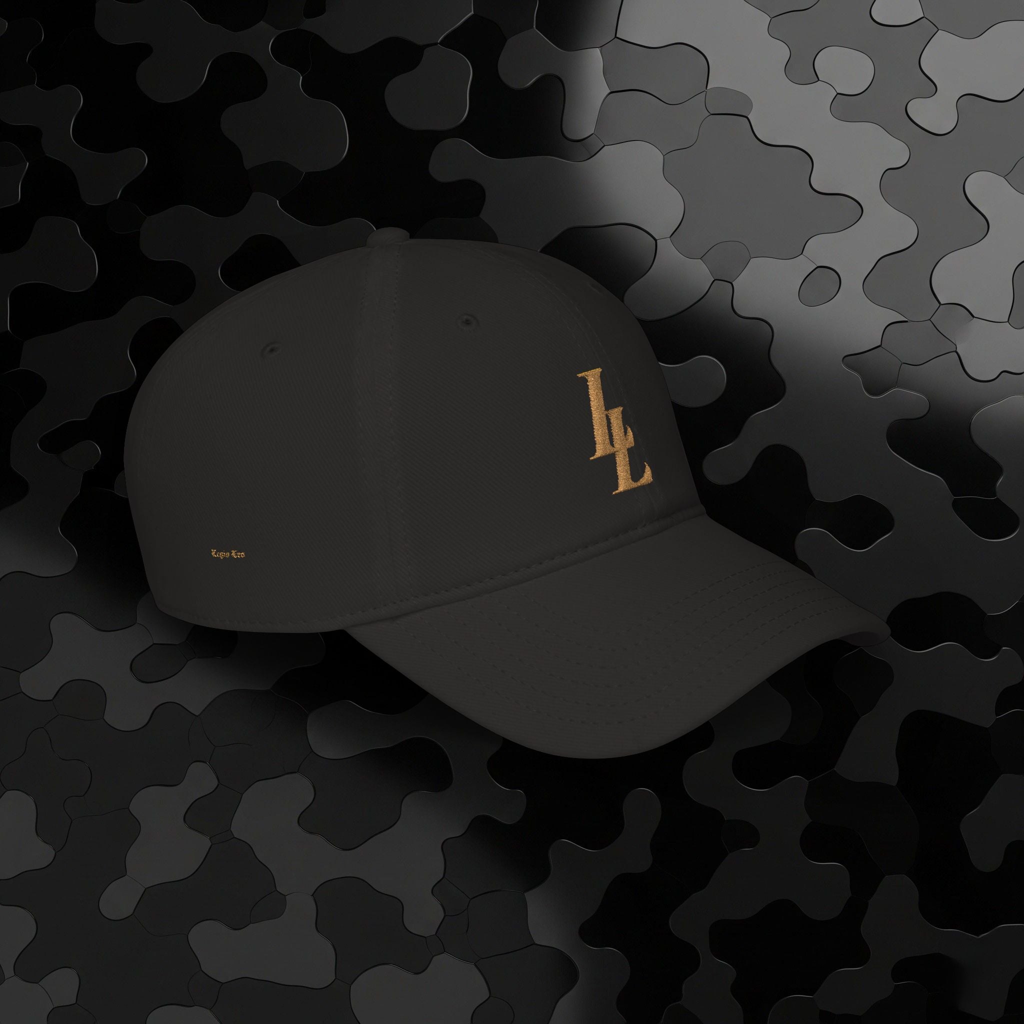 Low Profile Baseball Cap Overlapping 'LL' Embroidery