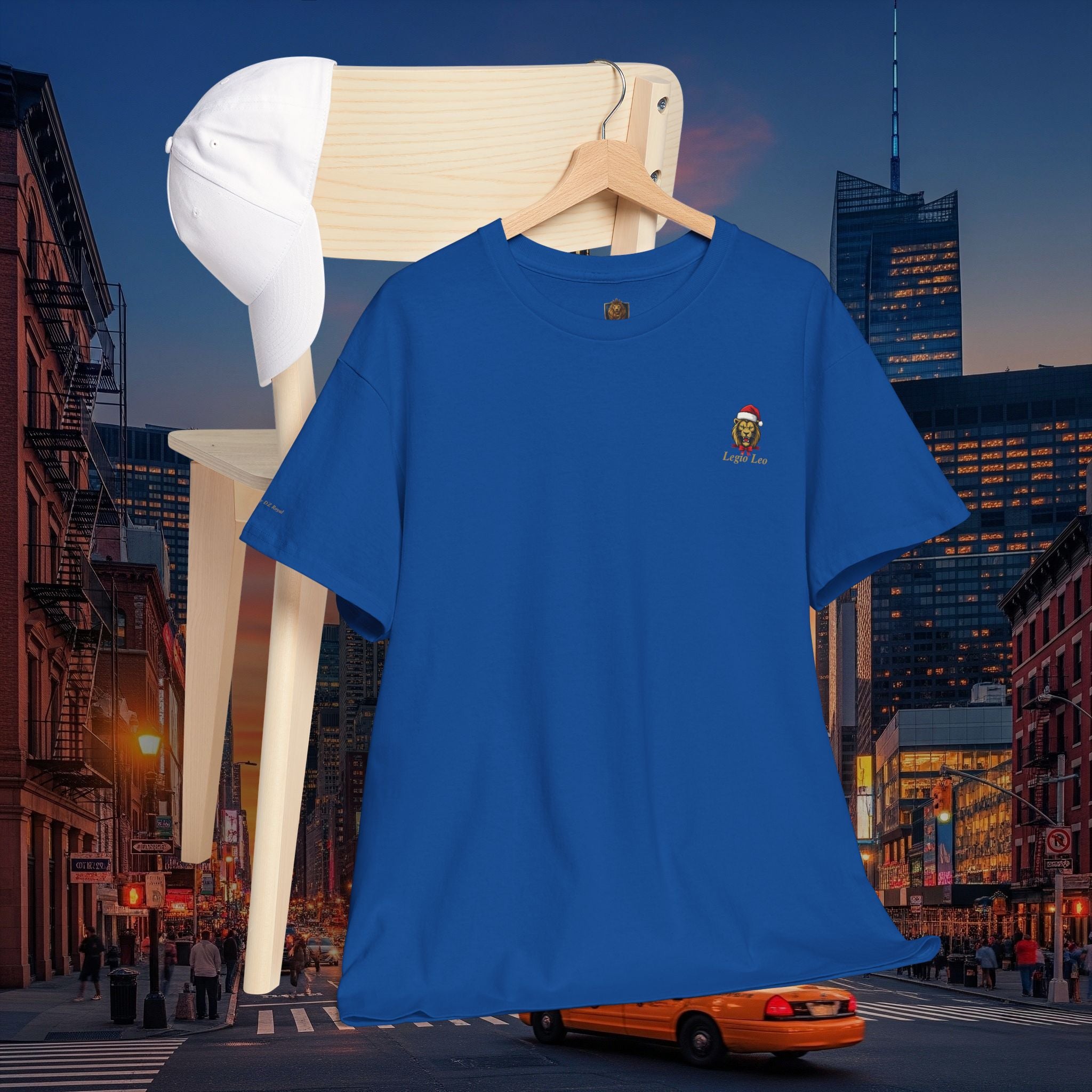 Christmas Holiday Legio Leo by DZ Royal Casual Cotton Tee