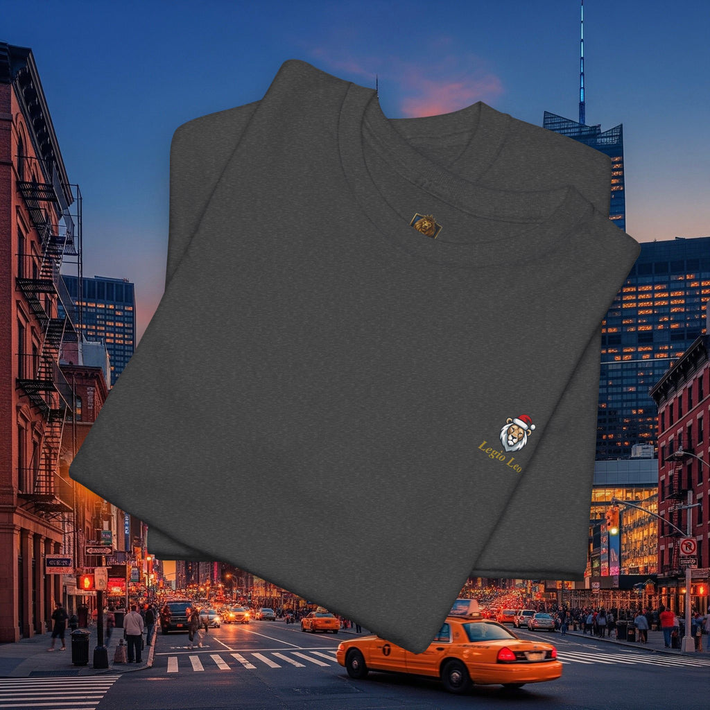 Christmas Holiday Legio Leo by DZ Royal Casual Cotton Tee