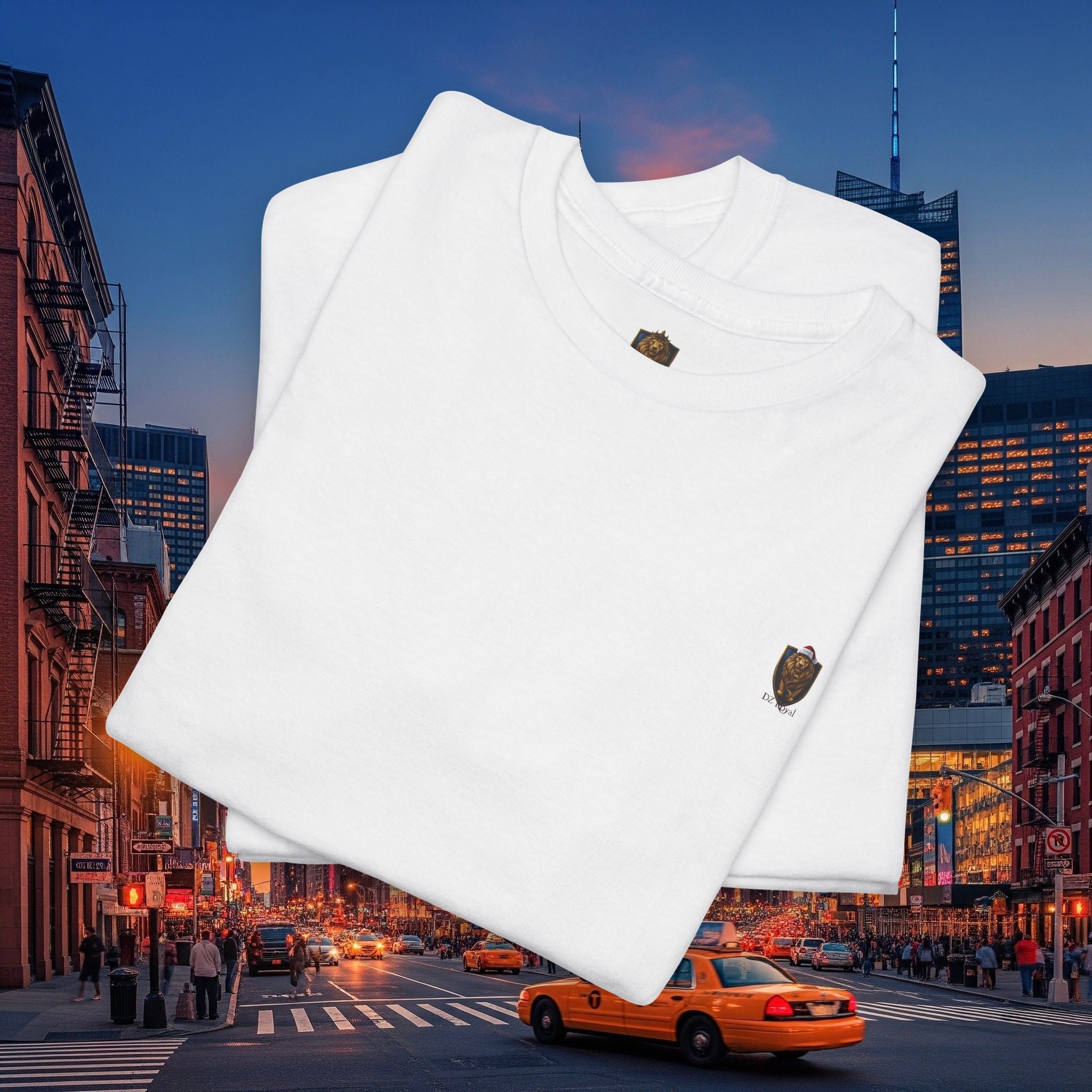 Christmas Holiday DZ Royal Casual Cotton Tee