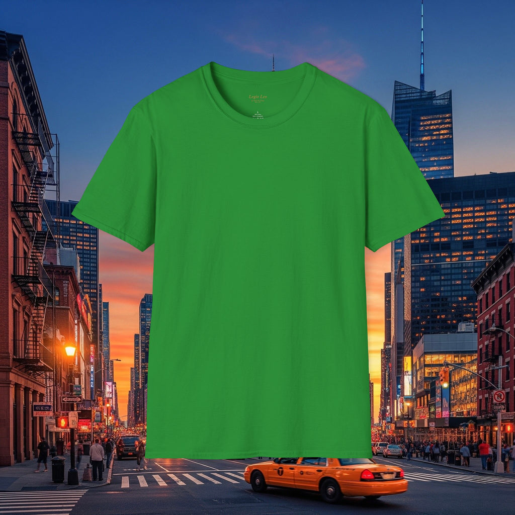 Plain T‑Shirt — Classic Basic Crewneck Tee