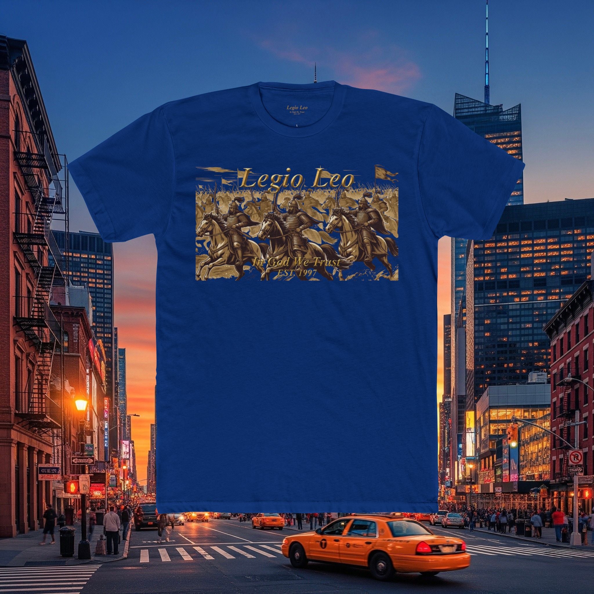 Legio Leo Cavalry Graphic Tee | Ancient Warrior Design