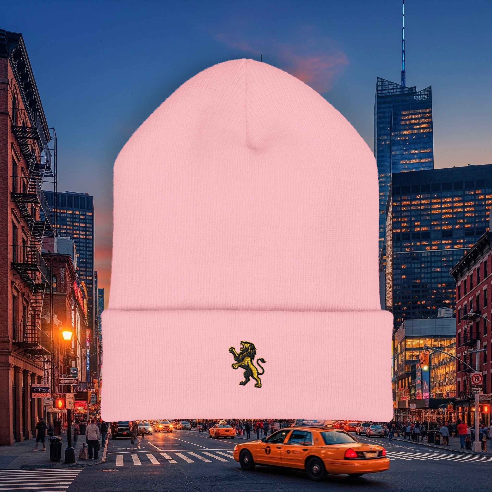 Legio Leo by DZ Royal Cuffed Beanie | Mighty Lion Basic Design
