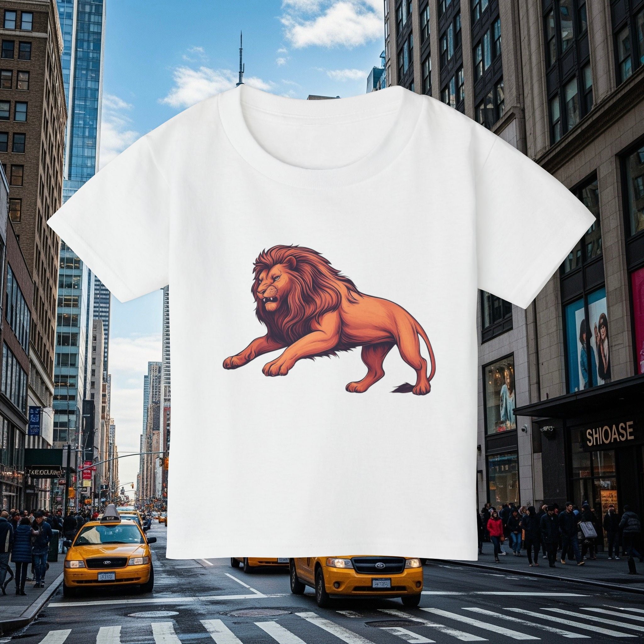 Toddler T‑Shirt — Legio Leo for Kids(Grown Lion)