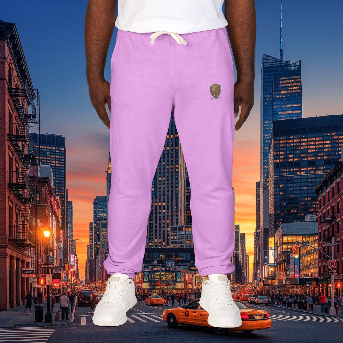DZ Royal Cozy Garment-Dyed Fleece Sweatpants
