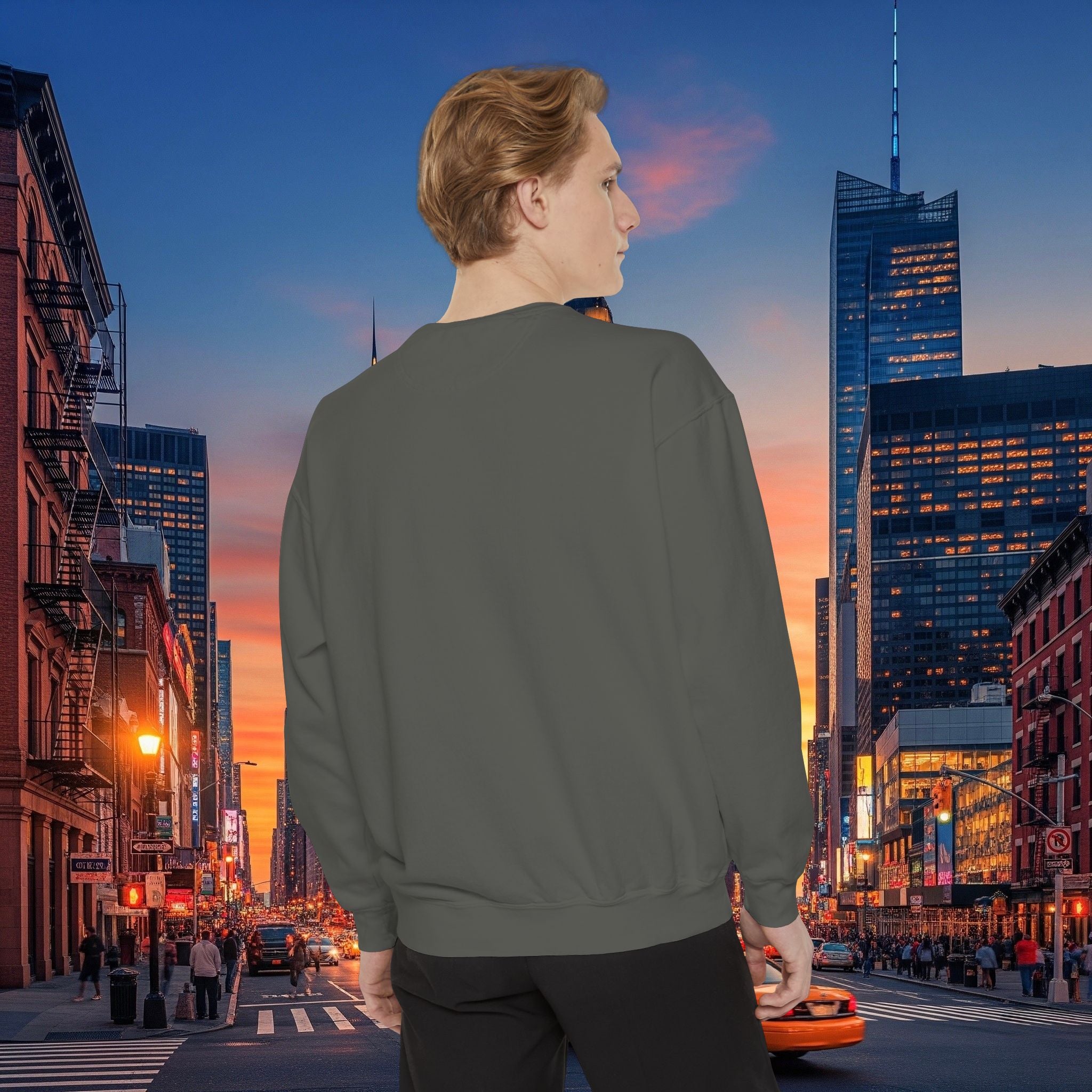 Legio Leo Sweatshirt – Minimal Gold Script Battle Ready Lions Crewneck