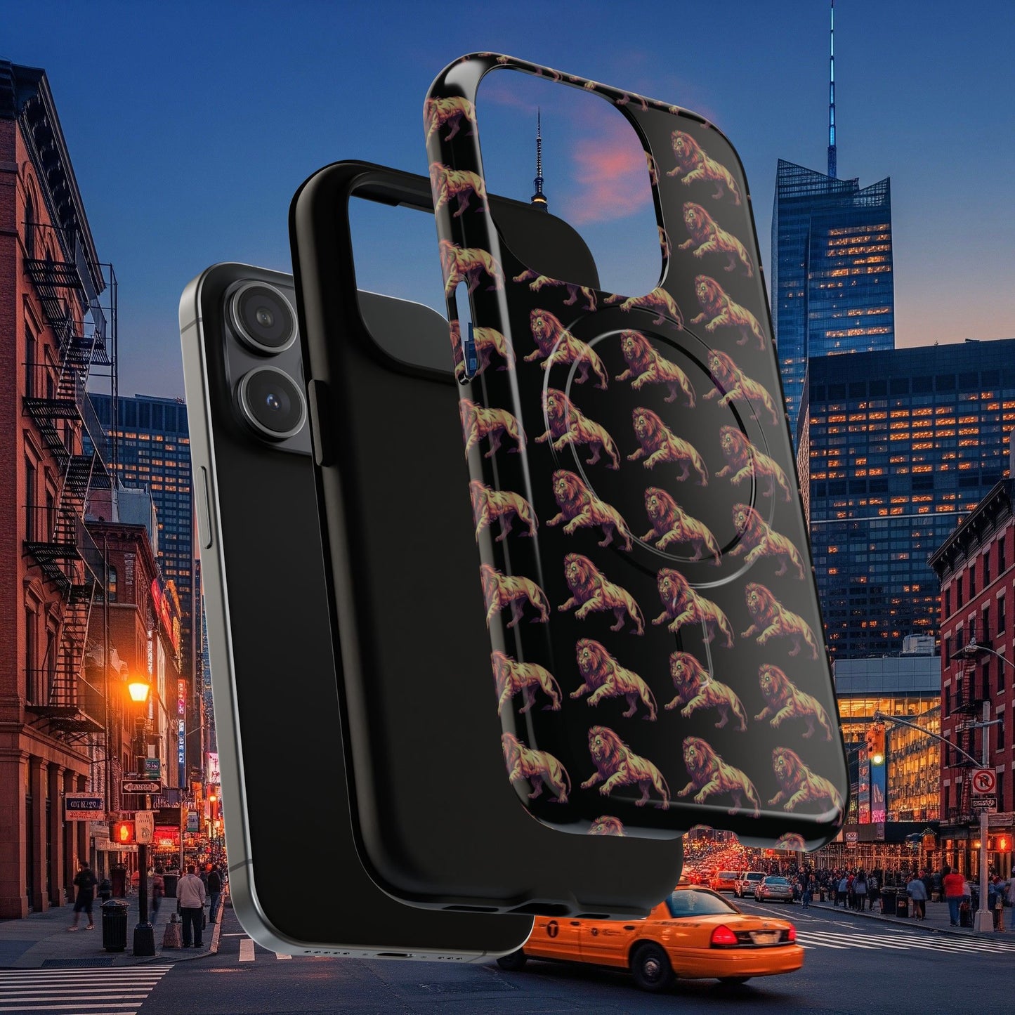 Stylish Tough Magnetic Phone Cases, Undead Legio Leo Pattern