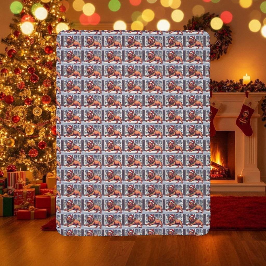 Legio Leo by DZ Royal Cozy Fleece Sherpa Blanket