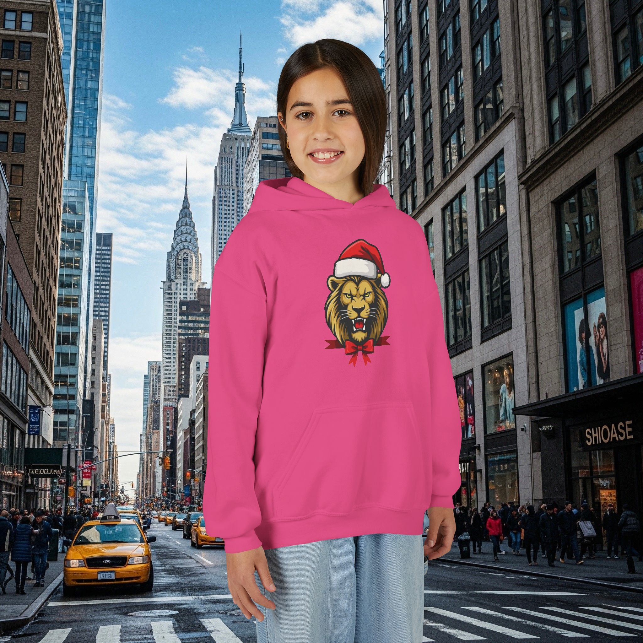 Christmas Legio Leo’s Youth Hoodie (Grown Lion)