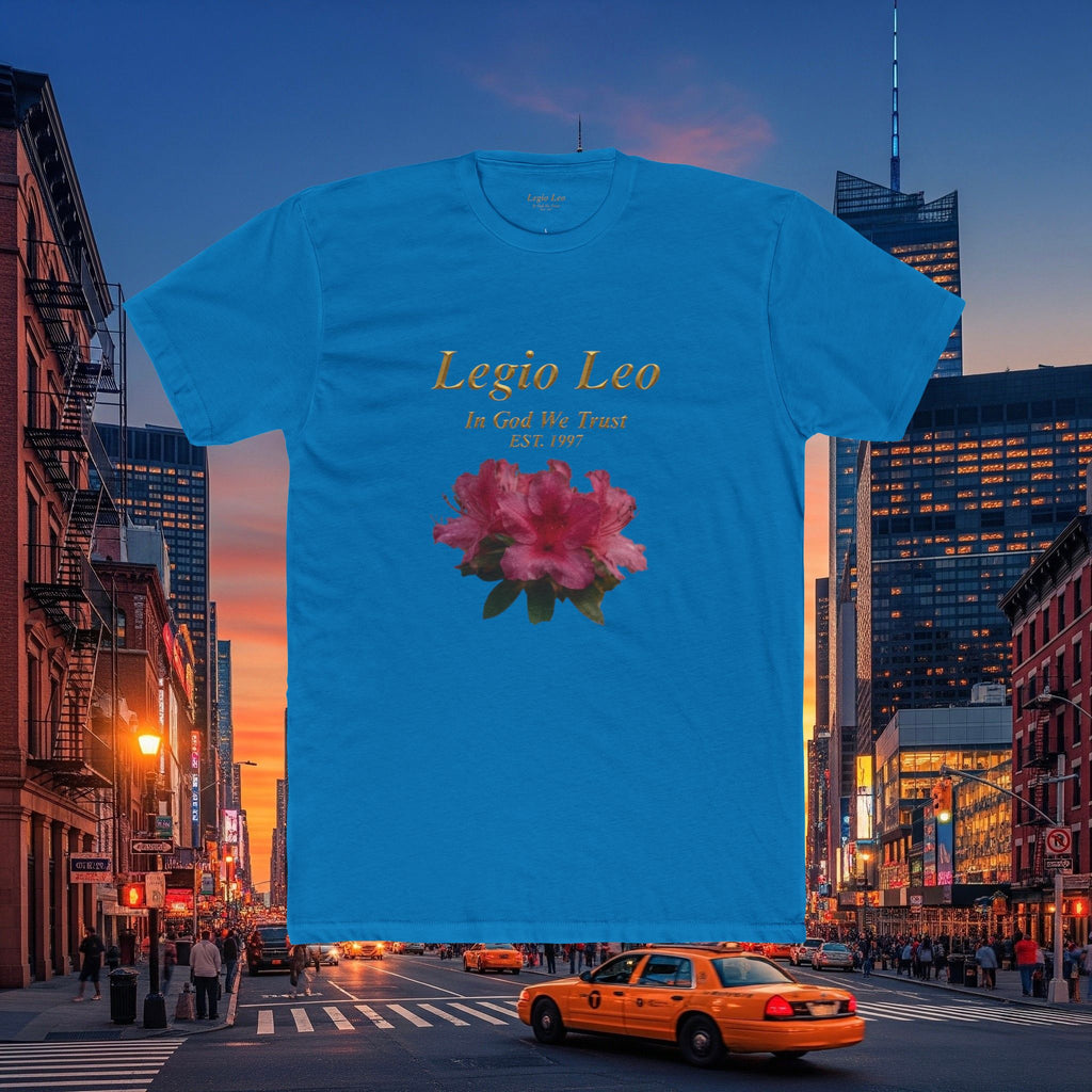 Floral Tee — "Legia Leo Azalea Flowers" Astrology Shirt