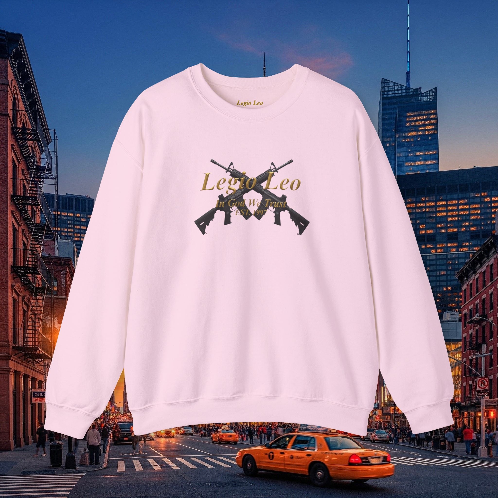 Legio Leo Crewneck Sweatshirt | Legio Leo Warrior Sweatshirt