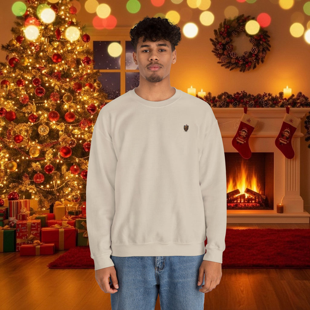 Christmas Holiday DZ Royal Cozy Unisex Crewneck Sweatshirt for