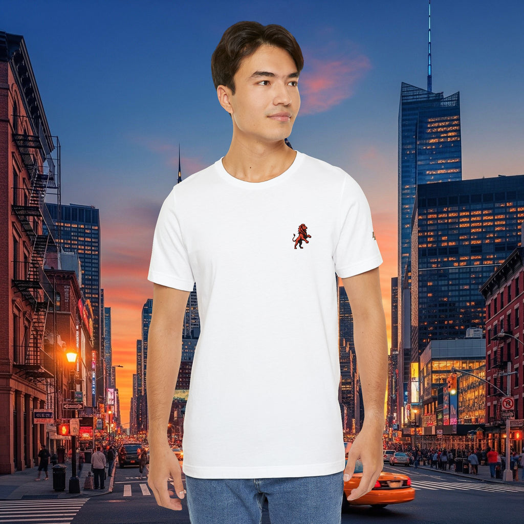 Classic Legio Leo by DZ Royal Tee — Legio Leo Embroidered Short Sleeve T-Shirt