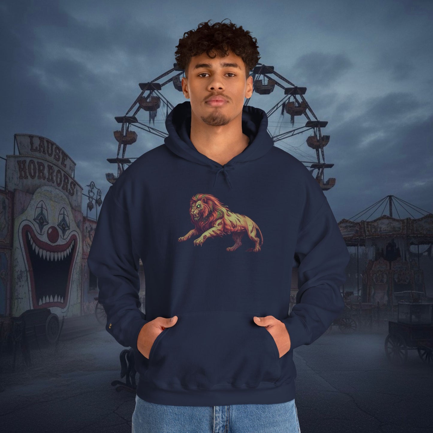 Undead Legio Leo by DZ Royal Hoodie |Halloween Edition