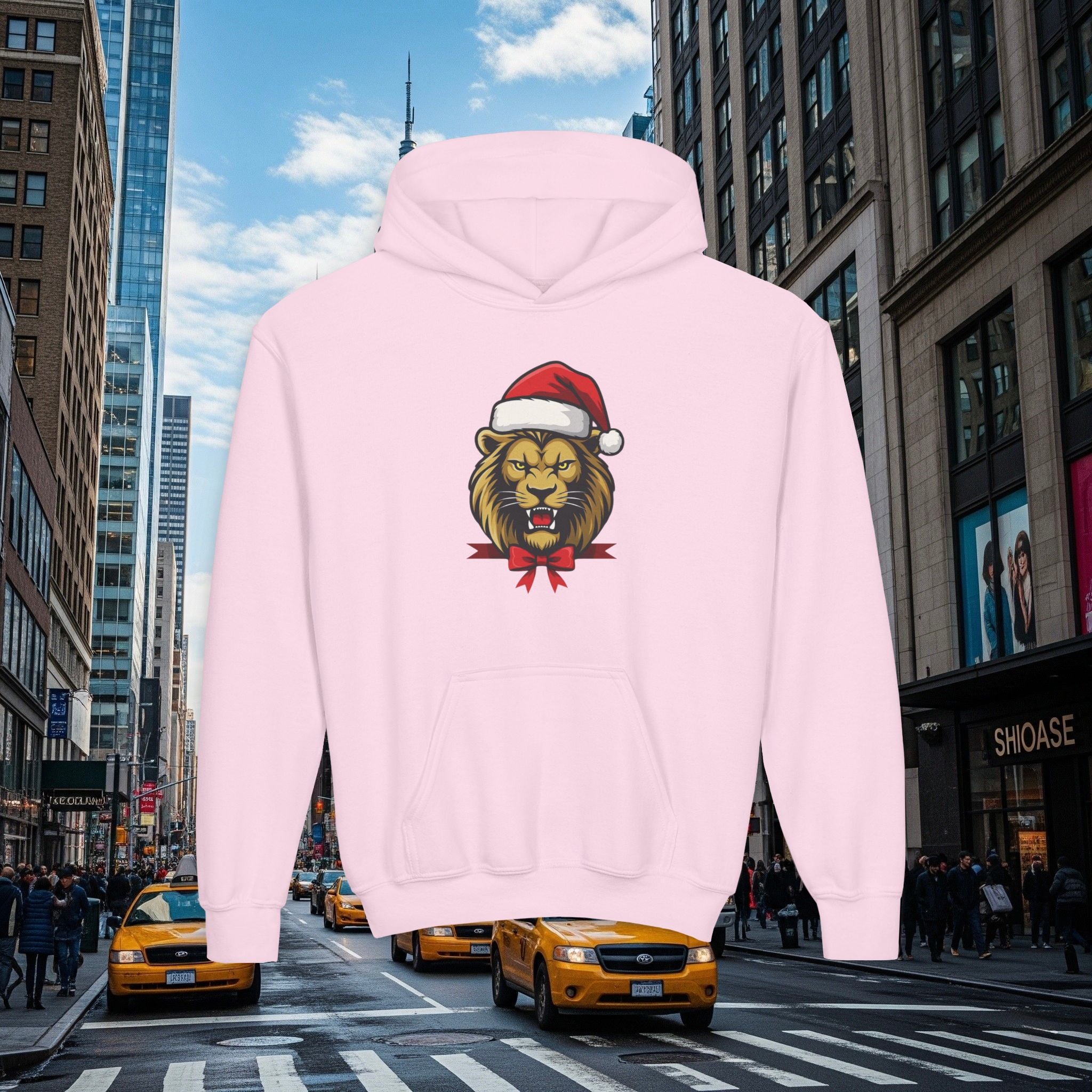 Christmas Legio Leo’s Youth Hoodie (Grown Lion)