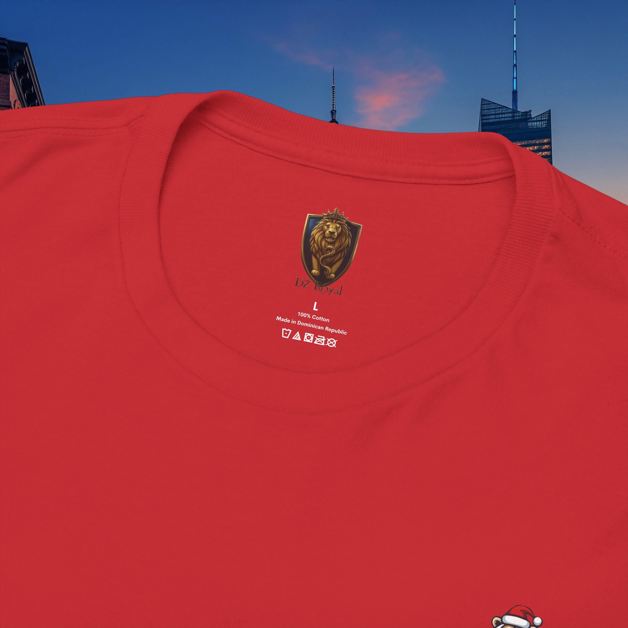 Christmas Holiday Legio Leo by DZ Royal Casual Cotton Tee