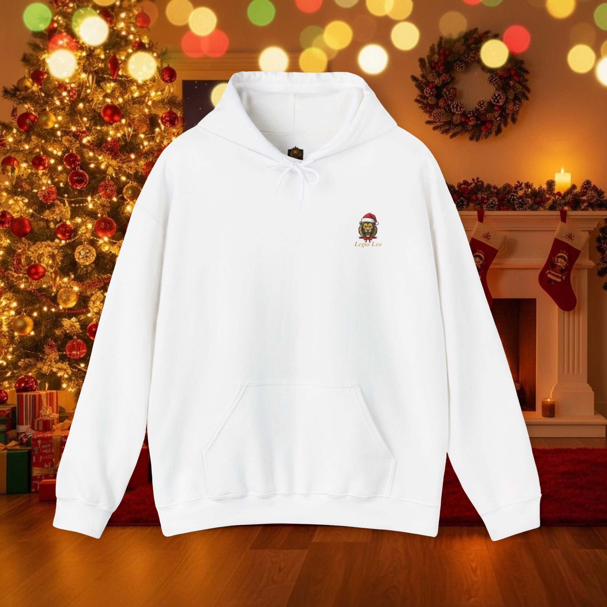Christmas Legio Leo by DZ Royal Cozy Unisex Hooded Sweatshirt