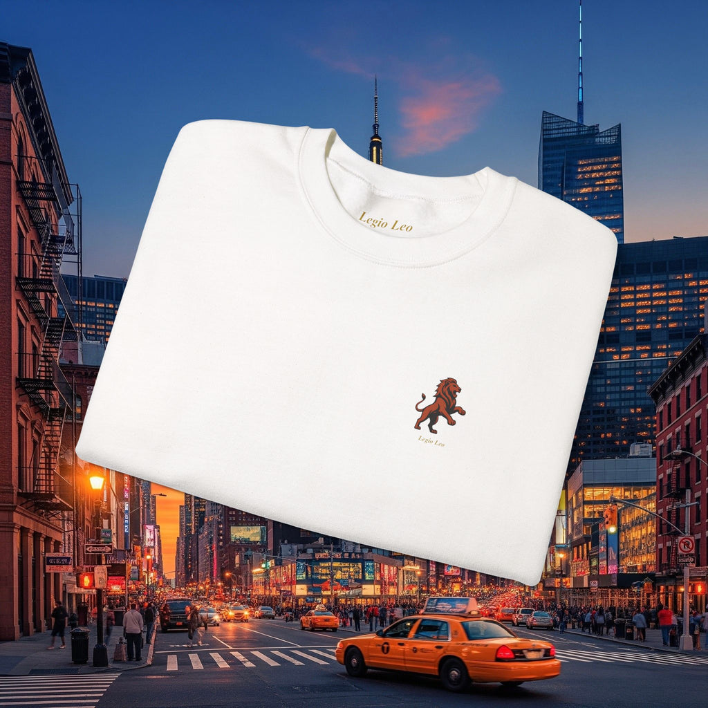 Legio Leo by DZ Royal Cozy Crewneck Sweatshirt