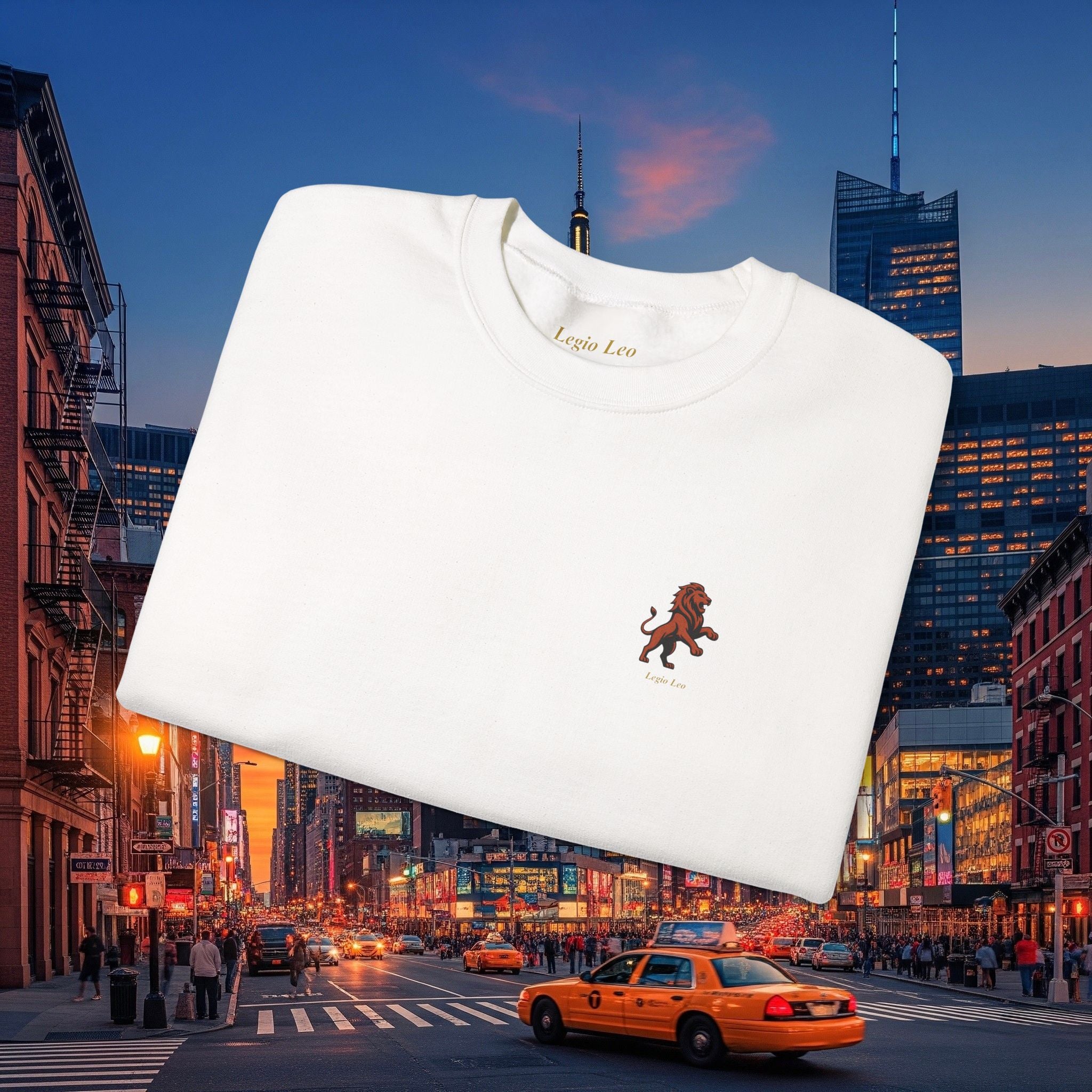 Legio Leo by DZ Royal Cozy Crewneck Sweatshirt