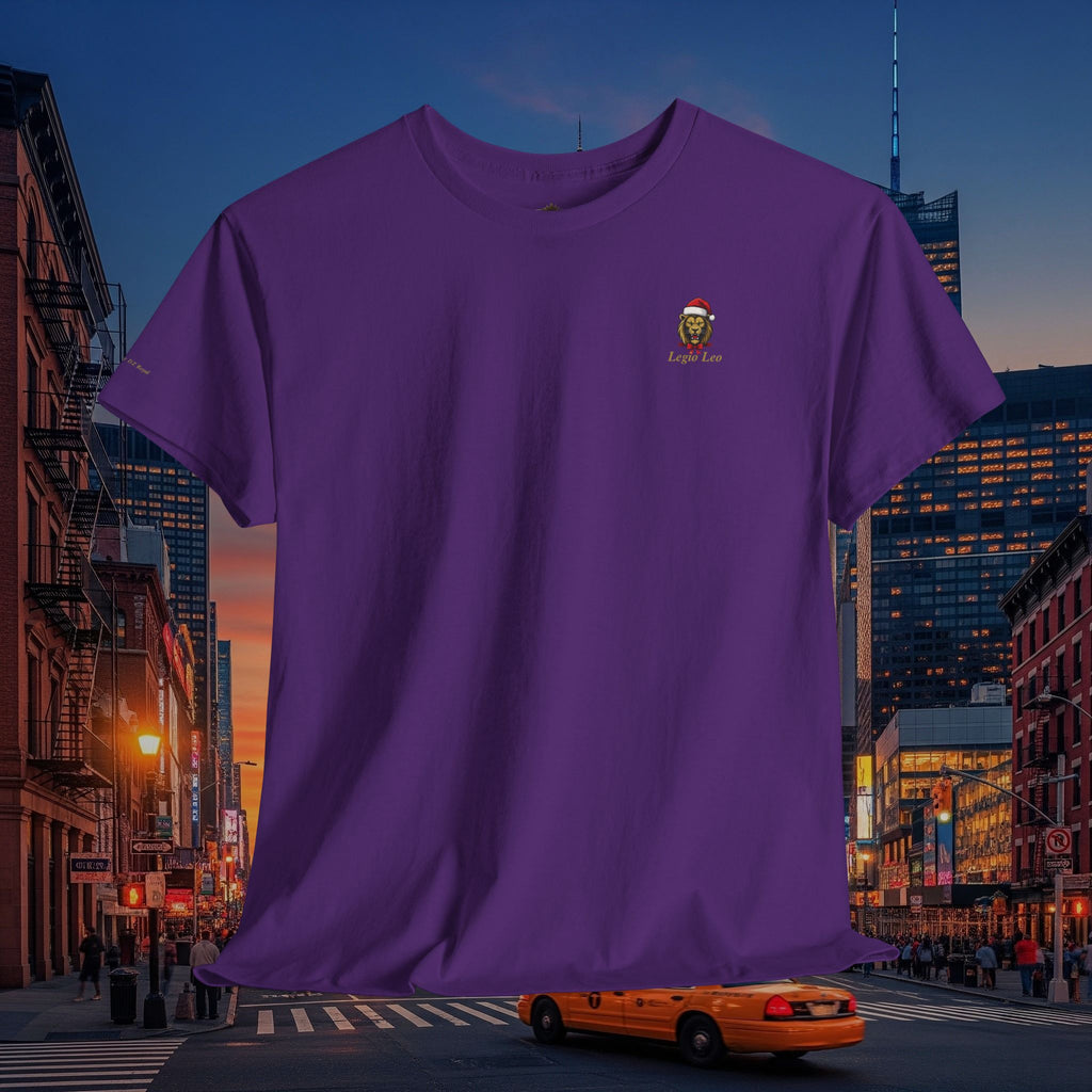 Christmas Holiday Legio Leo by DZ Royal Casual Cotton Tee