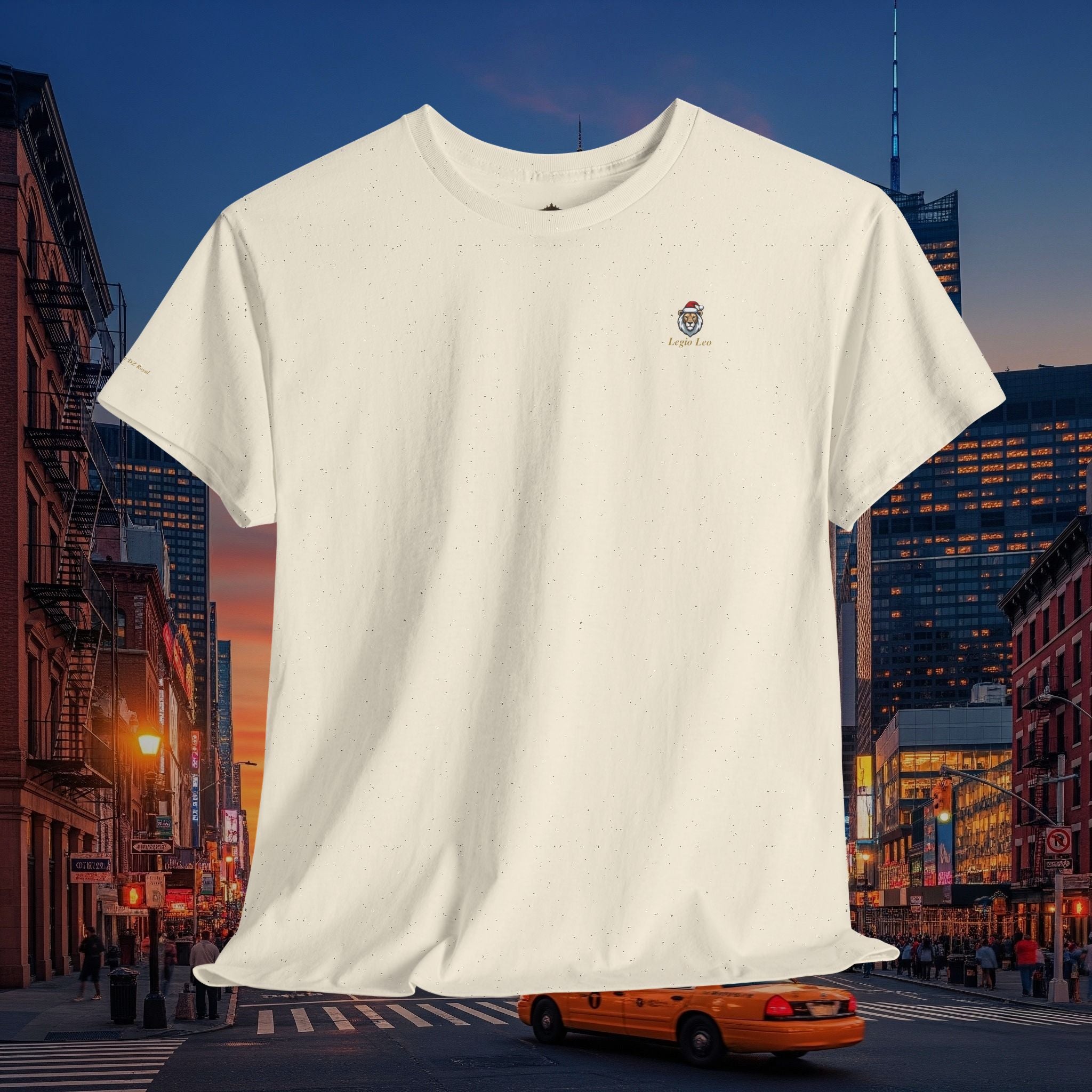 Christmas Holiday Legio Leo by DZ Royal Casual Cotton Tee