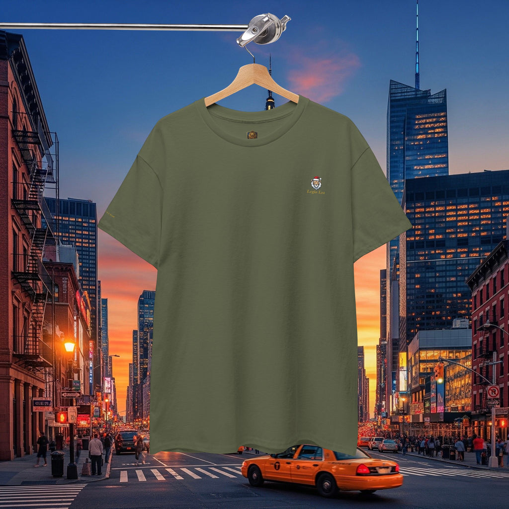 Christmas Holiday Legio Leo by DZ Royal Casual Cotton Tee