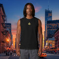 Muscle Tank — 'Elevate Your Legacy' Minimalist Gold Crest