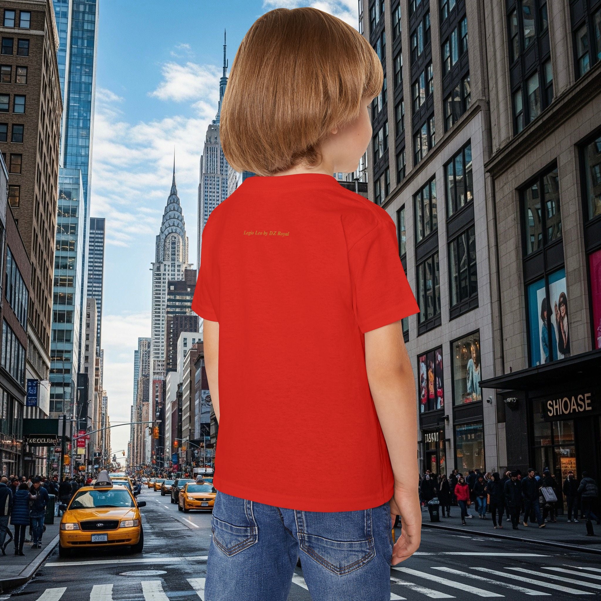 Toddler T‑Shirt — Legio Leo for Kids(Grown Lion)