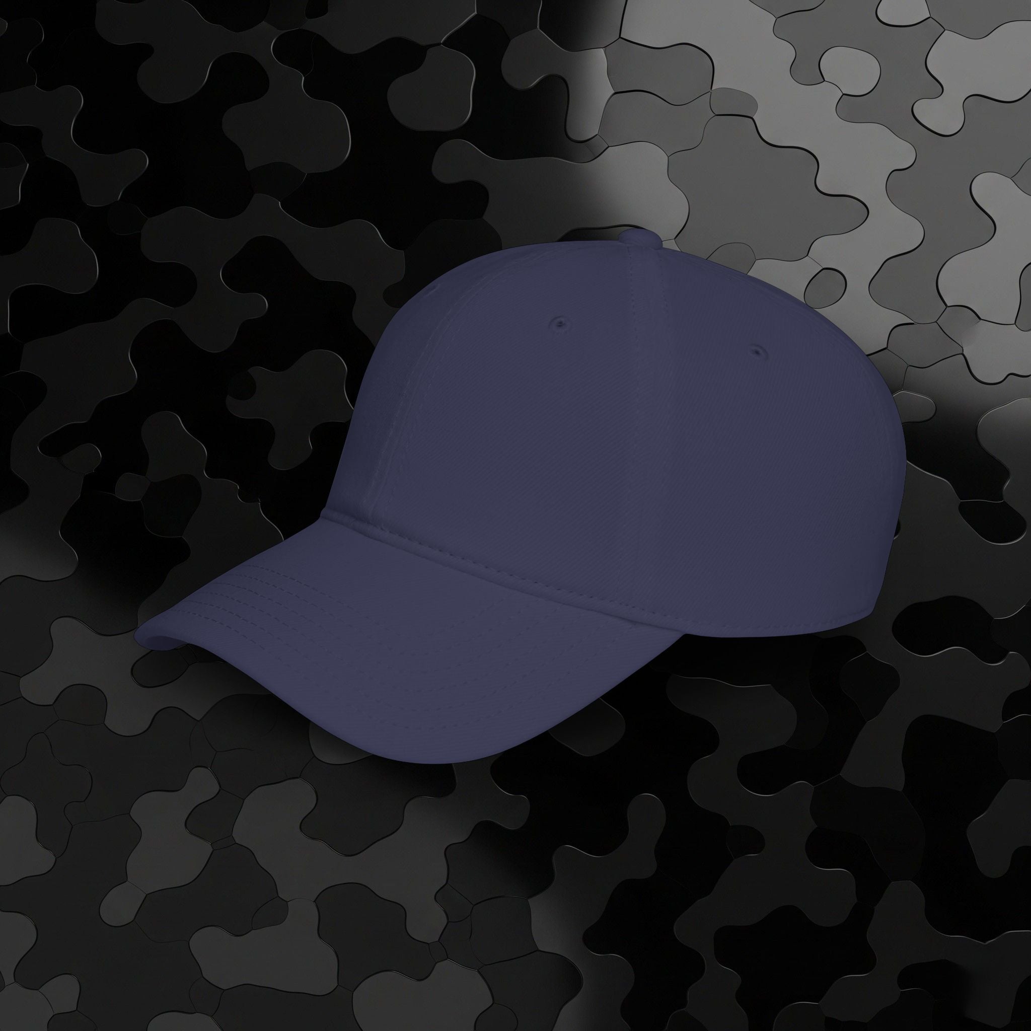 Low Profile Baseball Cap Old English side Embroidery