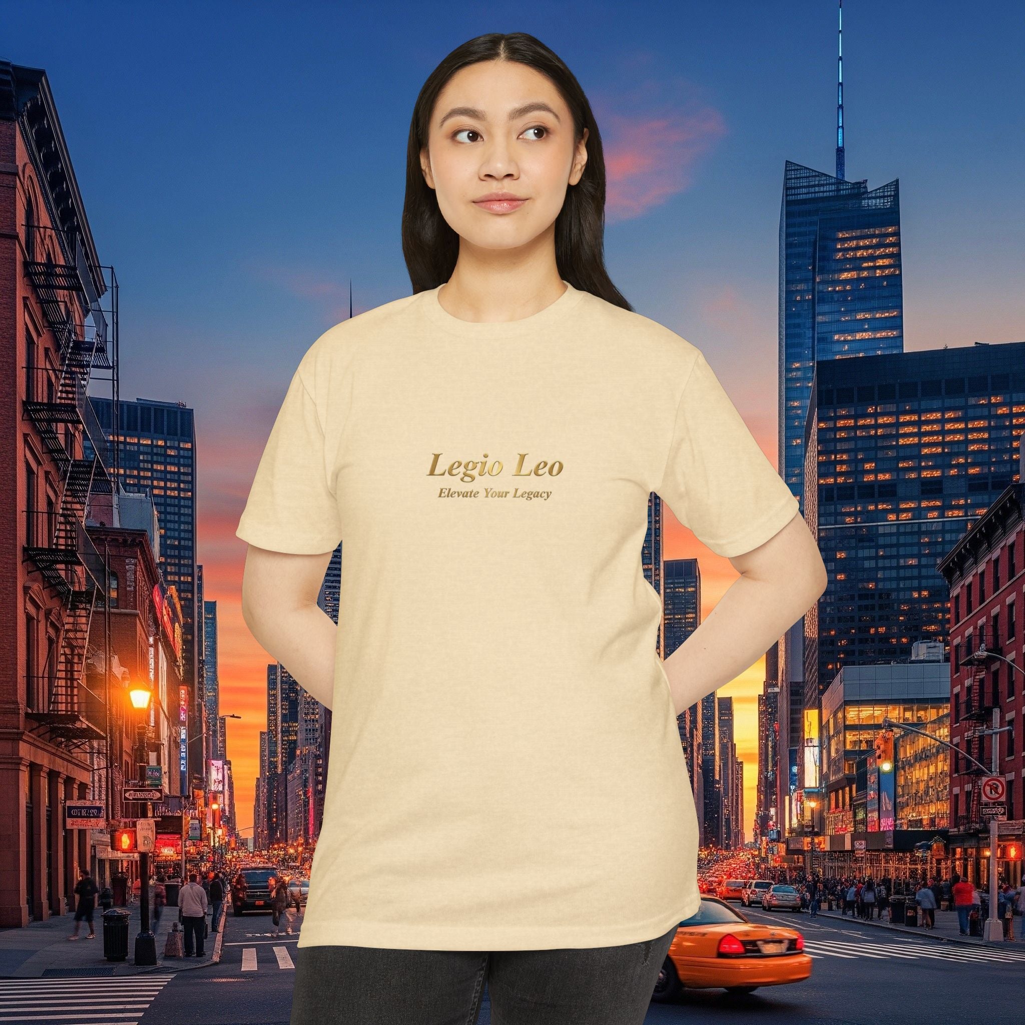 Legio Leo Minimalist Logo T-Shirt — "Legio Leo: Elevate Your Legacy"