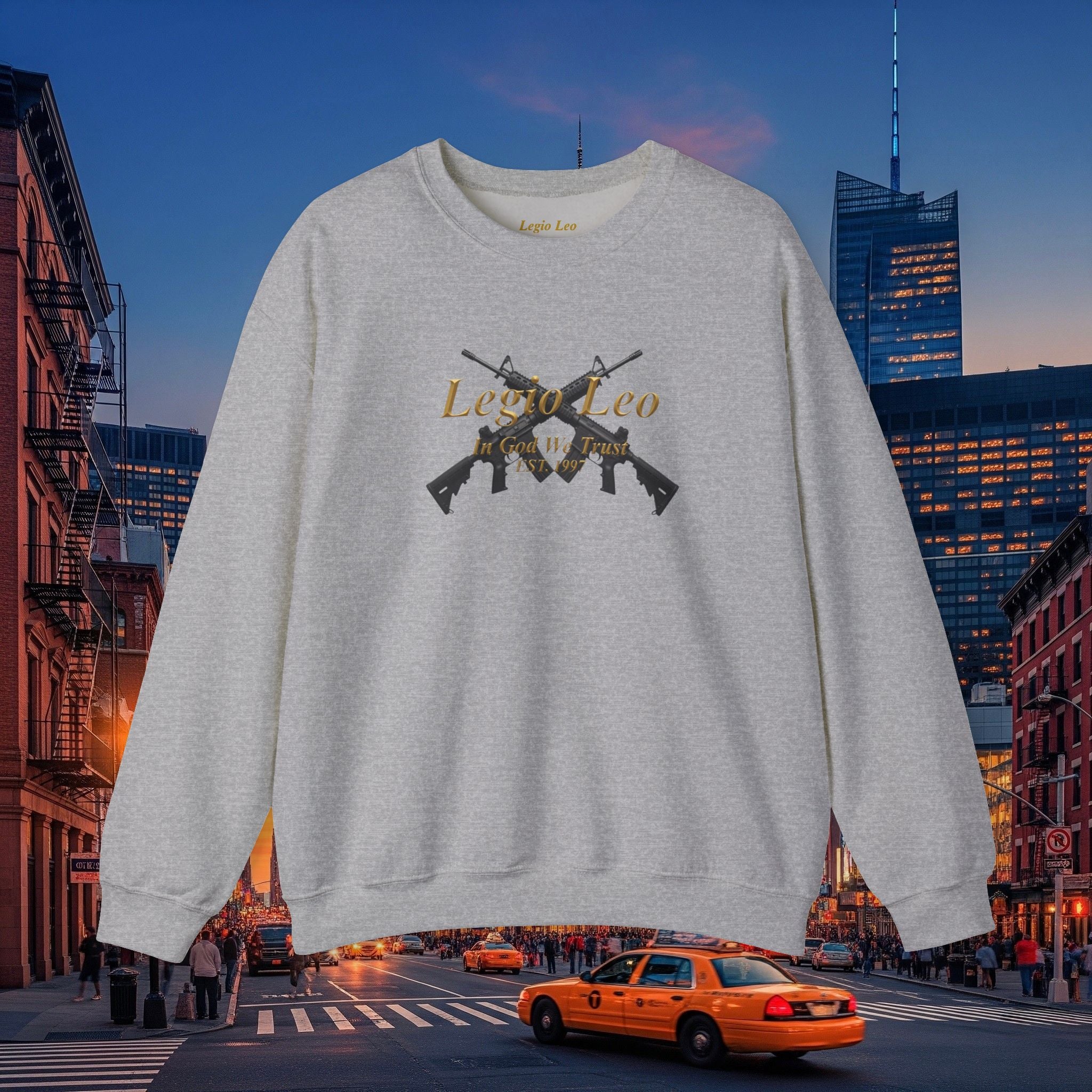 Legio Leo Crewneck Sweatshirt | Legio Leo Warrior Sweatshirt