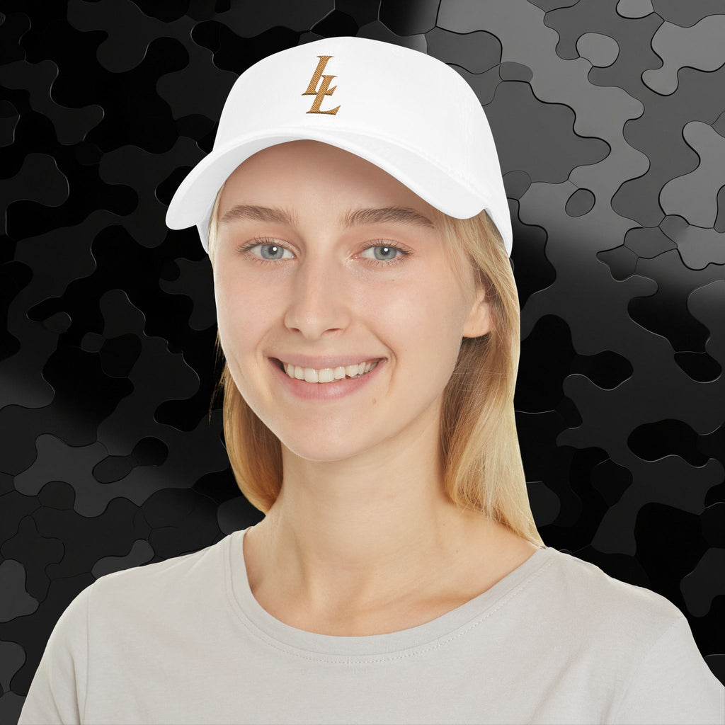 Low Profile Baseball Cap Overlapping 'LL' Embroidery