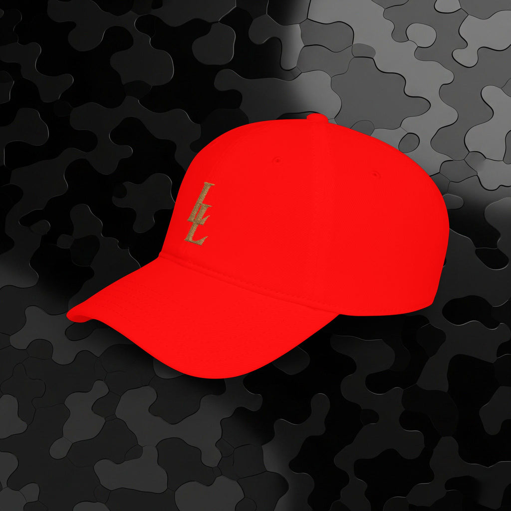 Low Profile Baseball Cap Overlapping 'LL' Embroidery